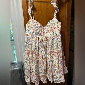 Grey Bandit “Maeve” Floral Mini Dress